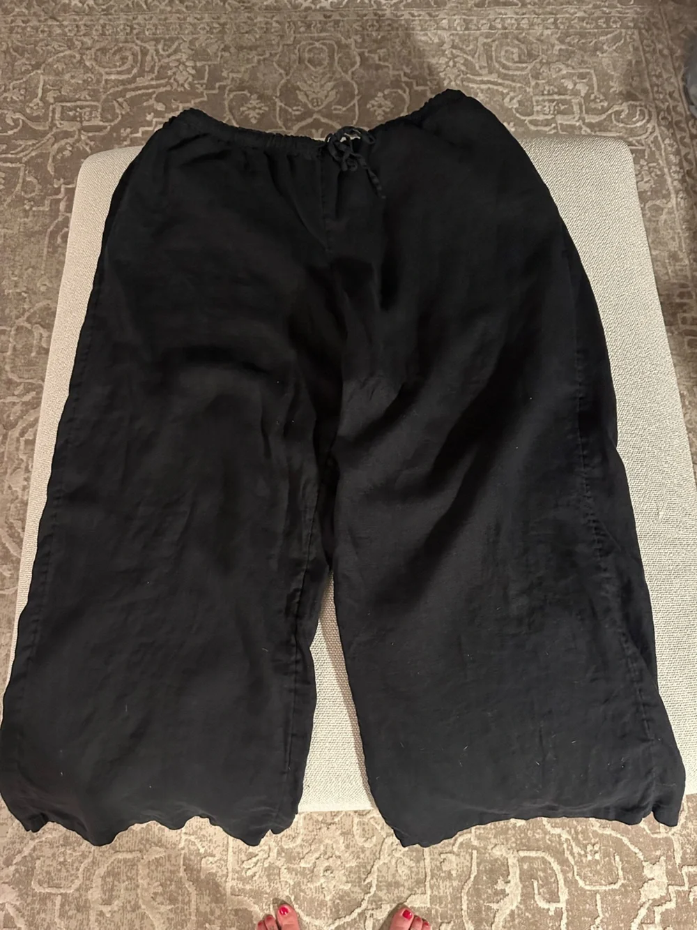 J. Crew Black Chino-Style Pants